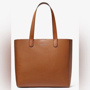 Michael Kors Hudson Pebbled Leather Tote Bag